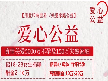 寿光捐卵助孕生子 爱心志愿者招募